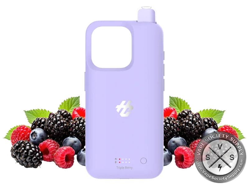 Grape Ice Humo iPhone 15 Case 30K Disposable Vape