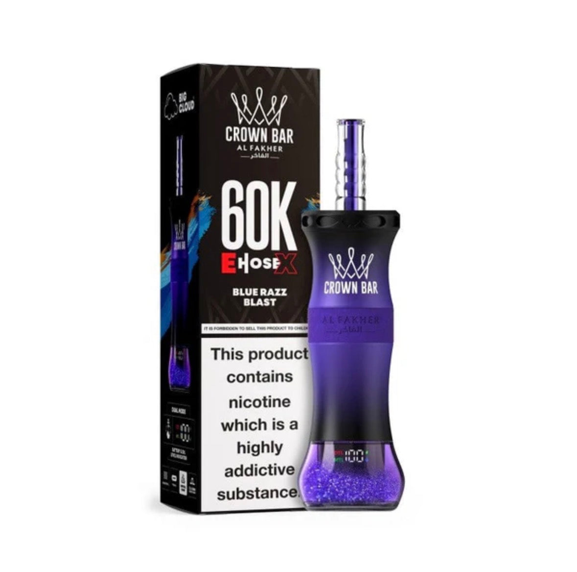 Crown Bar Al Fakher 60K E-Hose Disposable Vape