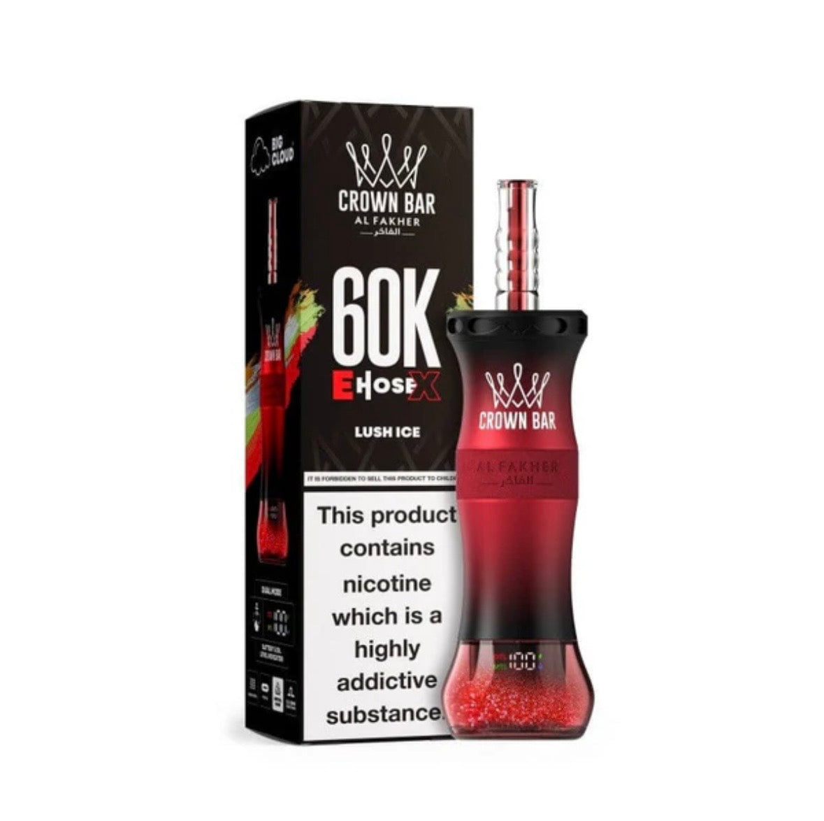 Crown Bar Al Fakher 60K E-Hose Disposable Vape