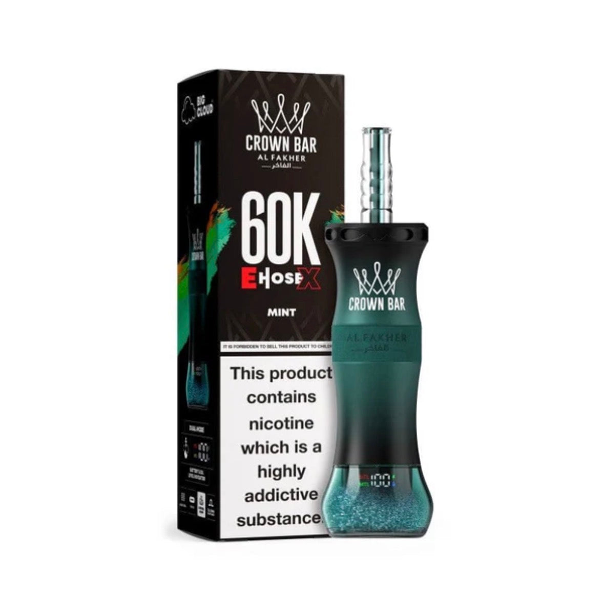 Crown Bar Al Fakher 60K E-Hose Disposable Vape
