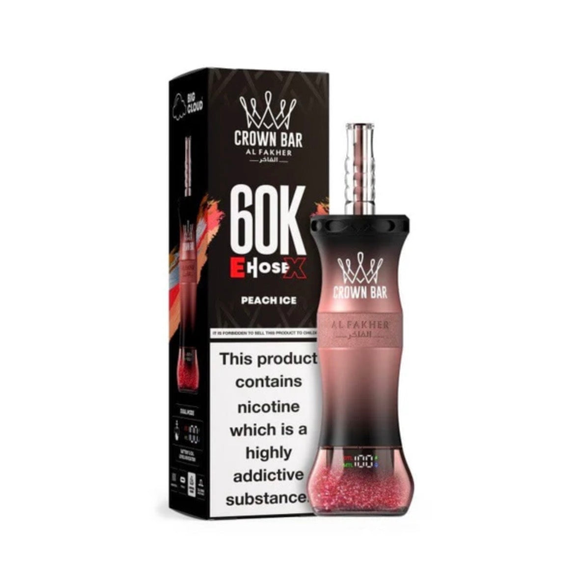 Crown Bar Al Fakher 60K E-Hose Disposable Vape