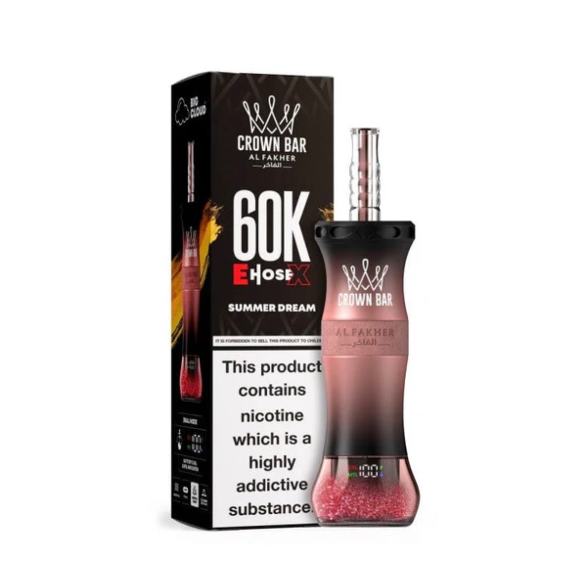 Crown Bar Al Fakher 60K E-Hose Disposable Vape