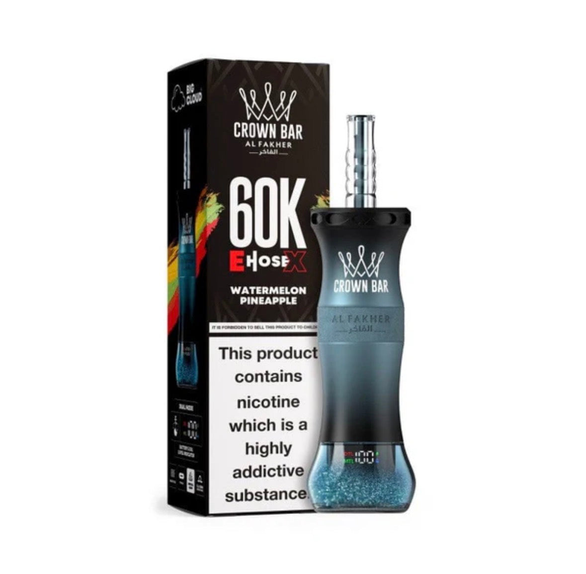 Crown Bar Al Fakher 60K E-Hose Disposable Vape