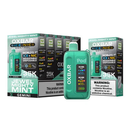 OXBAR Ice-Nic Control 35K Disposable Vape