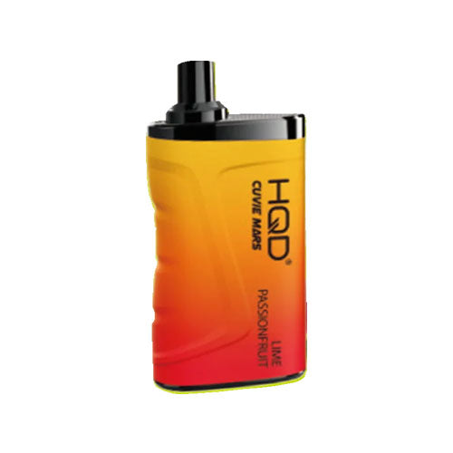 Lime Passion Fruit HQD Cuvie Mars 8K Disposable Vape