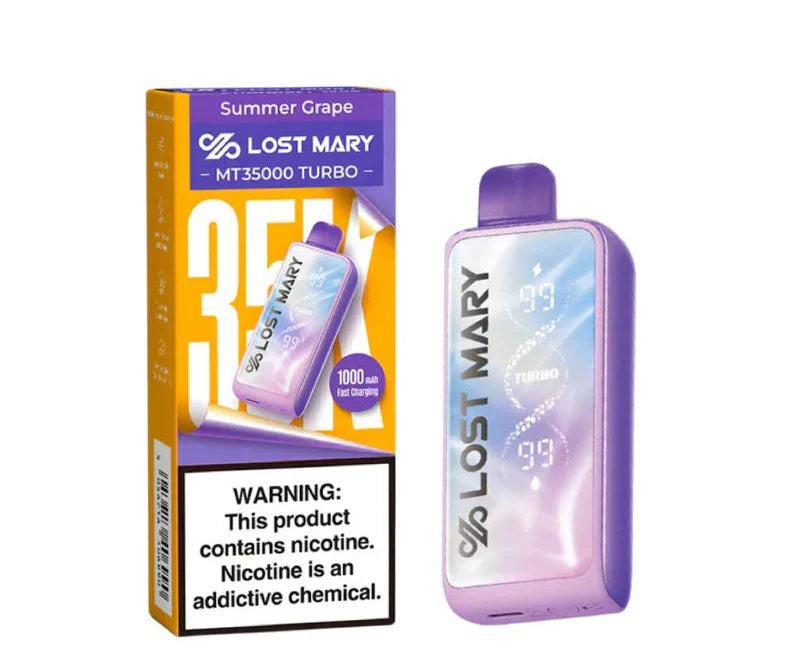 Summer Grape Lost Mary MT35000 Turbo Disposable Vape