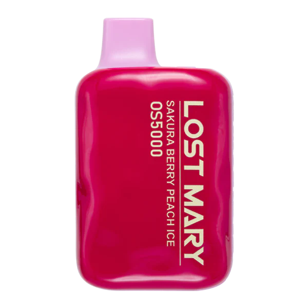 Sakura Berry Peach Ice Lost Mary OS5000 Disposable Vape