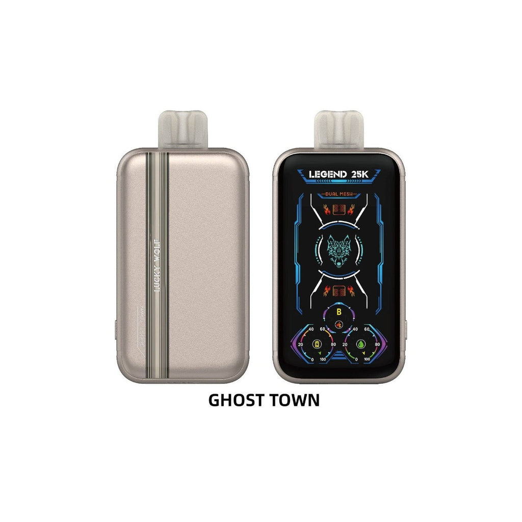 Ghost Town Lucky Wolf Legend 25K Disposable Vape Pod