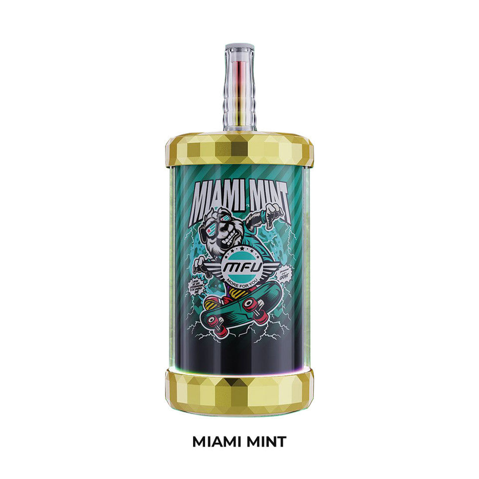 Miami Mint MFU Shisha X3 150K Disposable Vape