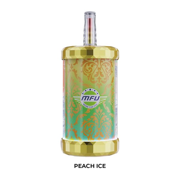 Peach Ice MFU Shisha X3 150K Disposable Vape