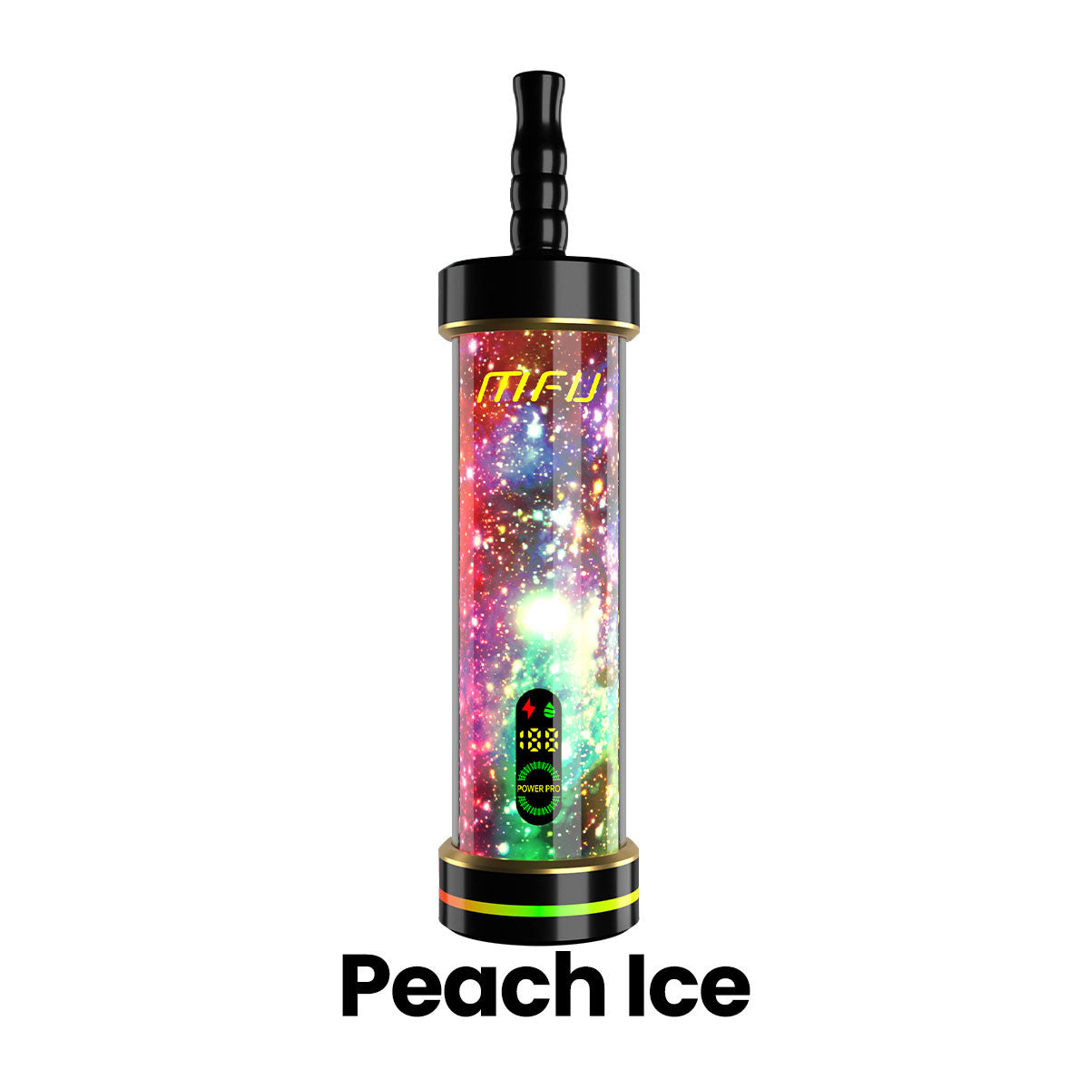 Peach Ice MFU Shisha X2 60K Disposable Vape