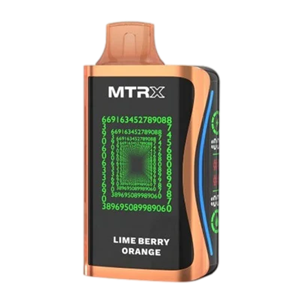 LIME BERRY ORANGE MTRX MX 25K Disposable Vape