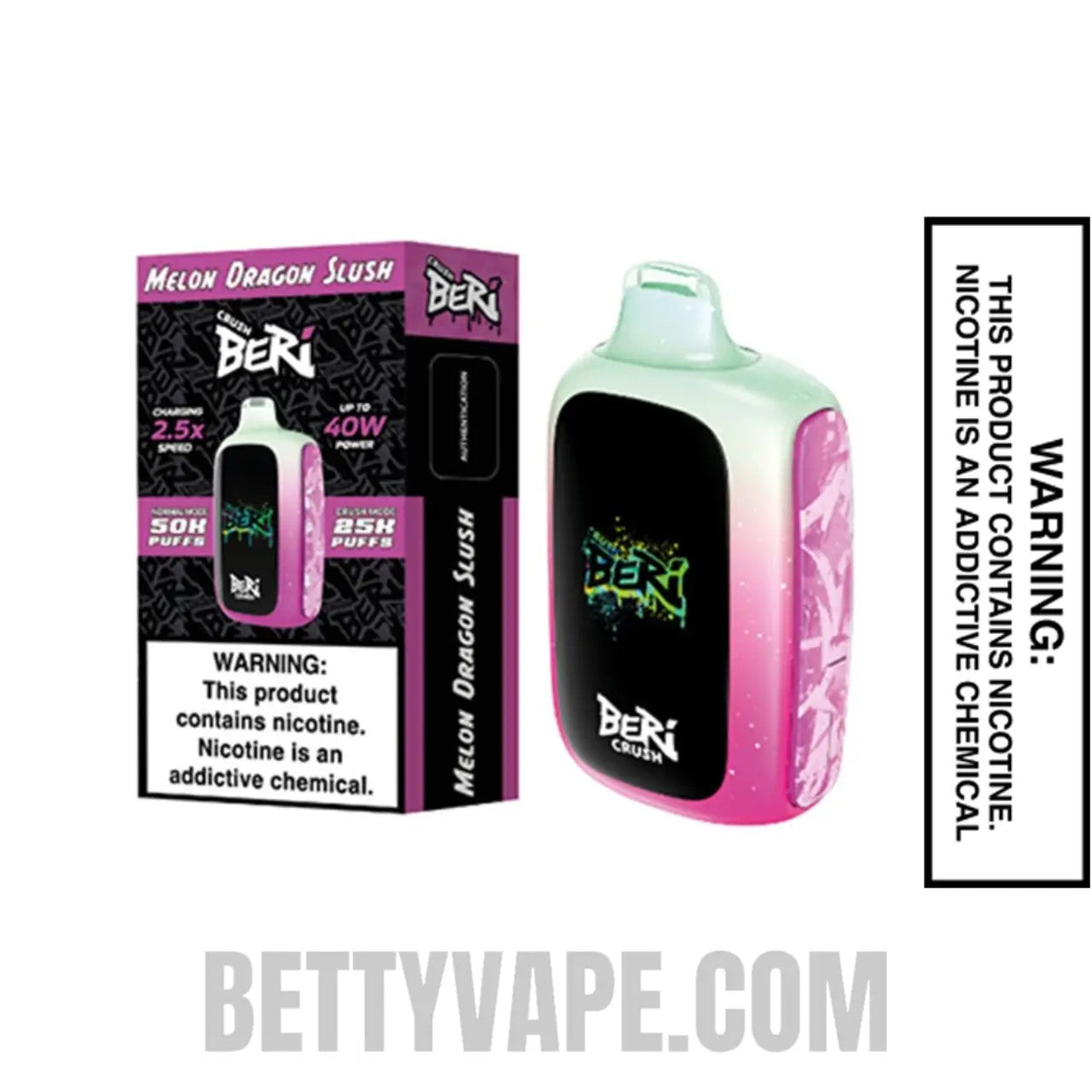 Melon Dragon Slush Crush Beri 50K Disposable Vape