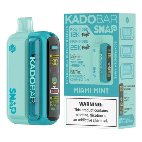 Miami Mint Kadobar Snap Icy 25K Disposable Vape