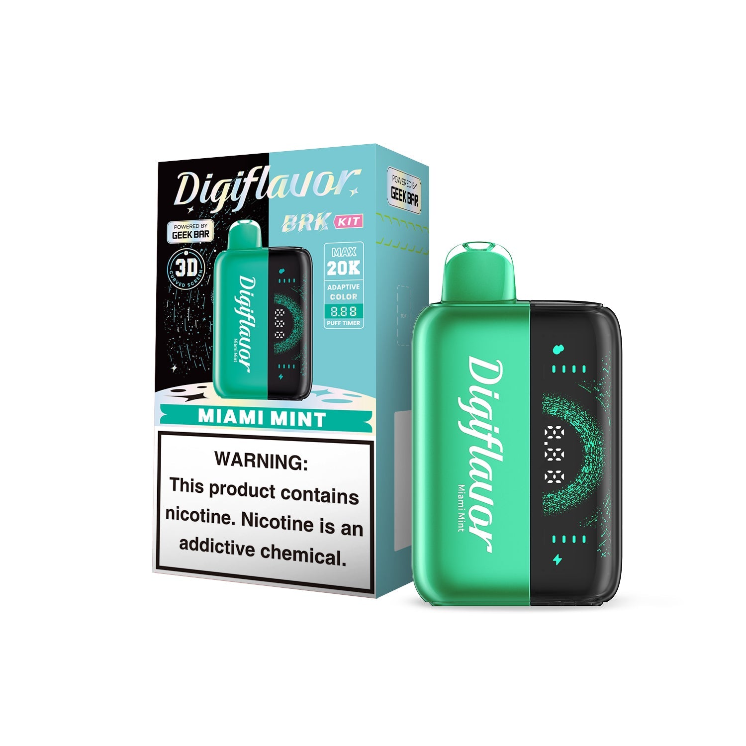 MIAMI MINT Digiflavor BRK Kit 20K Disposable Vape