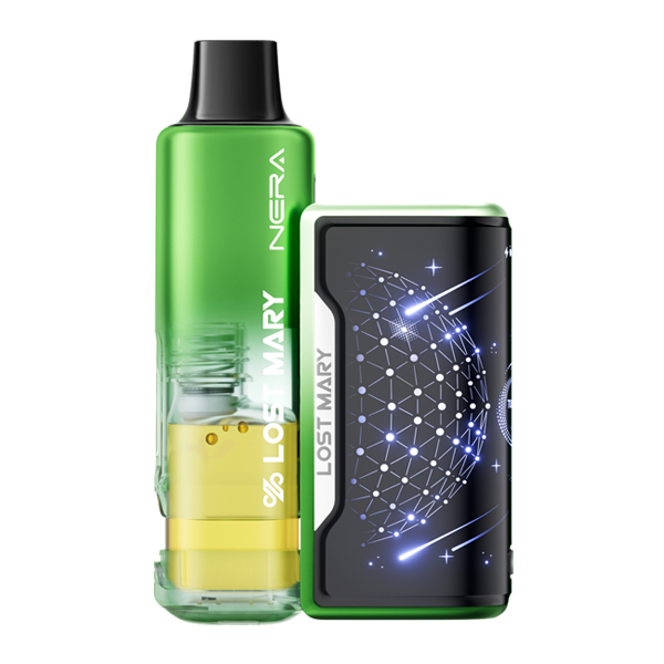 Sour Apple Ice Lost Mary Nera 70K Disposable Vape Pod