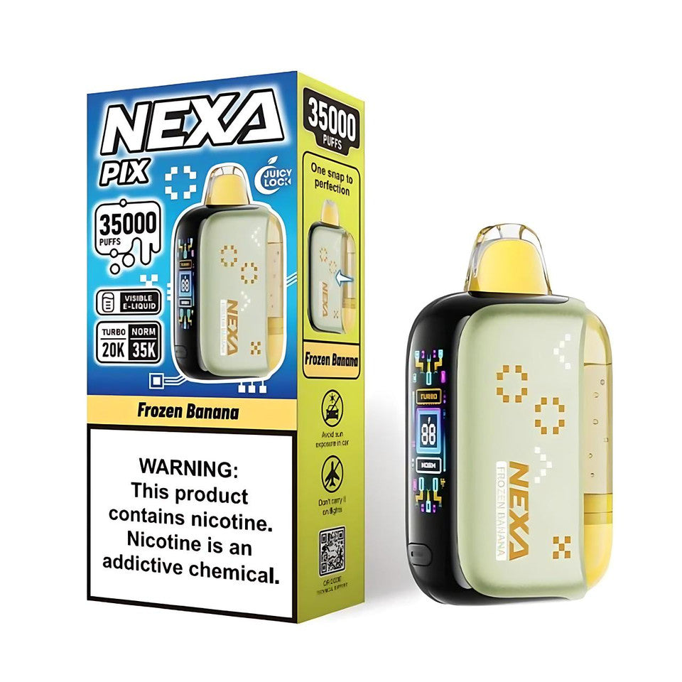 Frozen Banana Nexa Pix 35k Disposable Vape