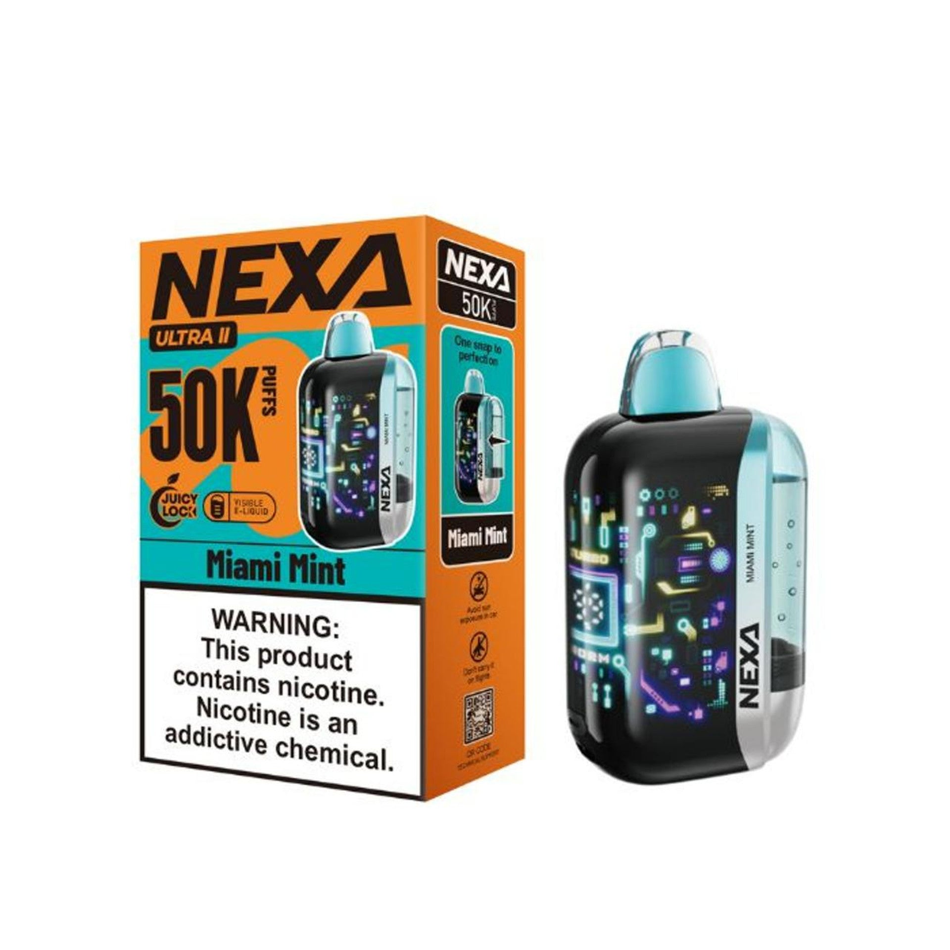 Frozen Lemon Nexa Ultra II 50K Disposable Vape