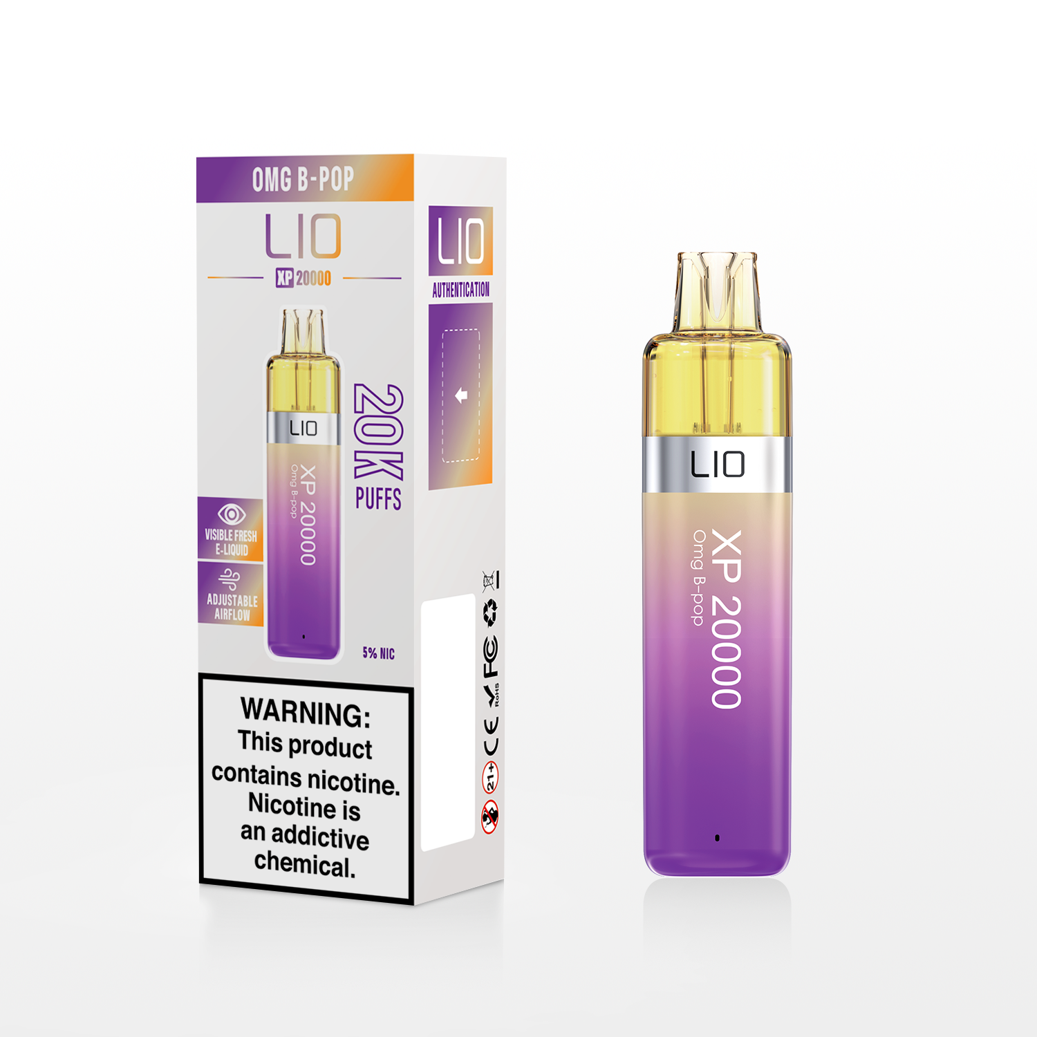 iJoy Bar LIO XP20000 Disposable Vape