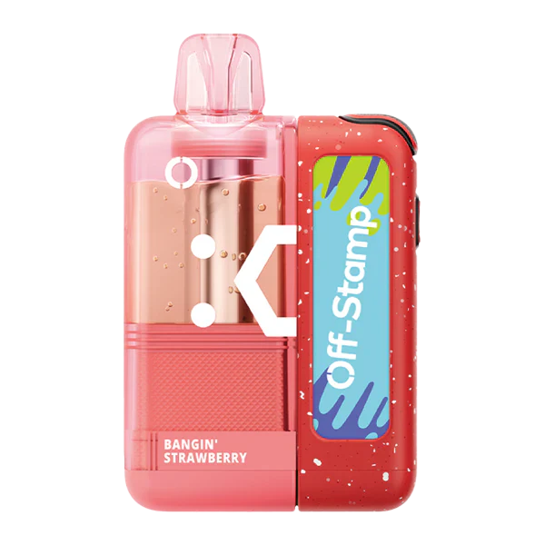 Bangin- Strawberry Off-Stamp X-Cube Crystal Kit 35K Disposable Vape
