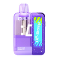 Blue Razz Grape Ice Off-Stamp X-Cube Crystal Kit 35K Disposable Vape