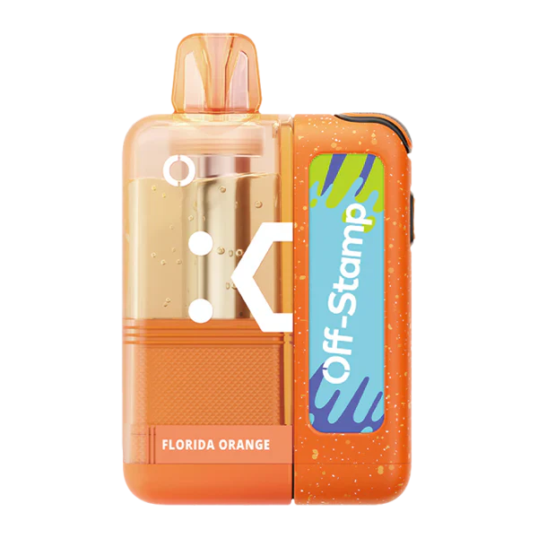 Florida Orange Off-Stamp X-Cube Crystal Kit 35K Disposable Vape