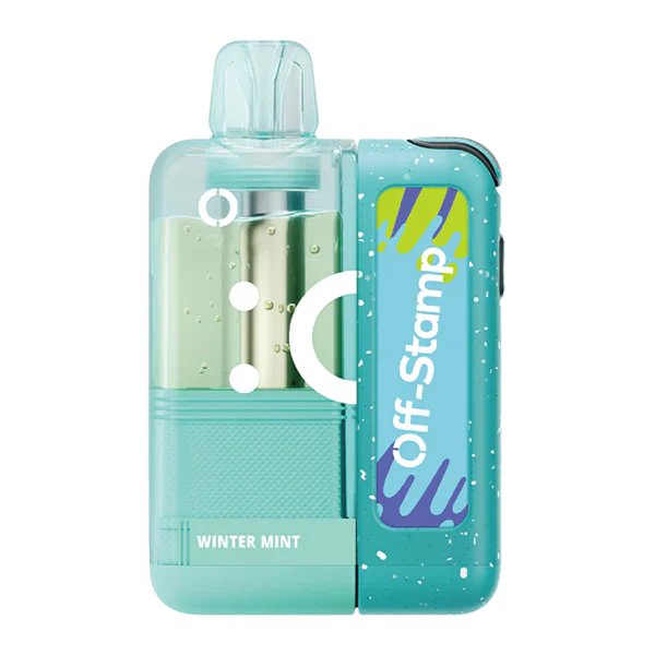 Winter Mint Off-Stamp X-Cube Crystal Kit 35K Disposable Vape