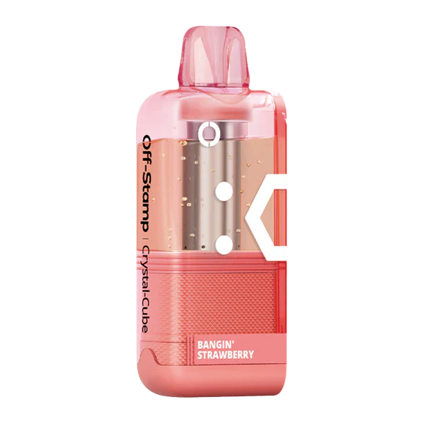 Bangin Strawberry Off-Stamp X-Cube Pod 25K Disposable Vape