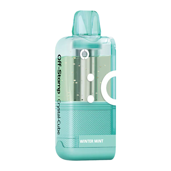 Winter Mint Off-Stamp Crystal-Cube Pod 35K Disposable Vape