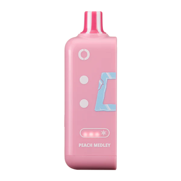 Peach Medley (Ice Cube) Off-Stamp X-Cube Pod 25K Disposable Vape