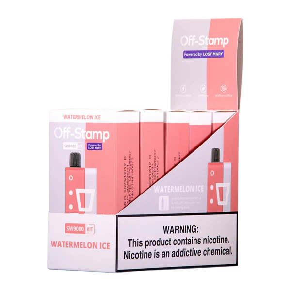 WATERMELON ICE Off-Stamp SW9000 Disposable Vape