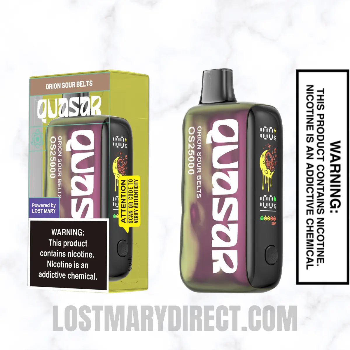 Orion Sour Belts Quasar OS25000 Disposable Vape