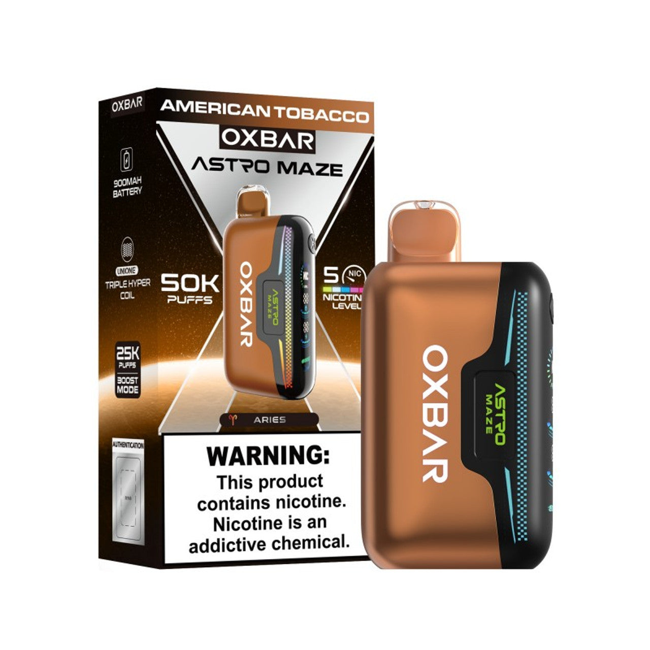 Miami Mint OXBAR Astro Maze 50K Disposable Vape