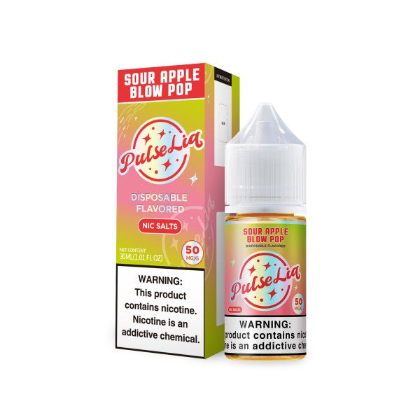 PulseLiq 50mg Nic Salts Disposable Flavored