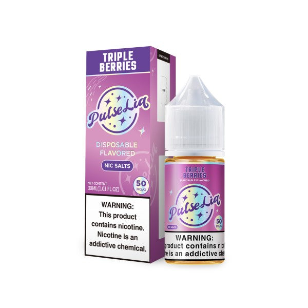 PulseLiq 30mg Nic Salts Disposable Flavored