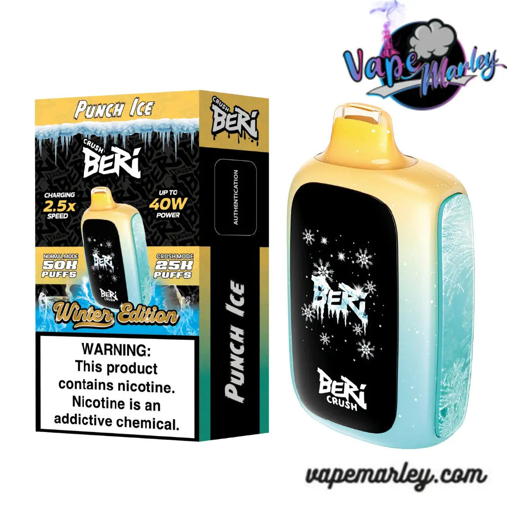 Punch Ice Beri Crush Cliq 50K Disposable Vape Pod