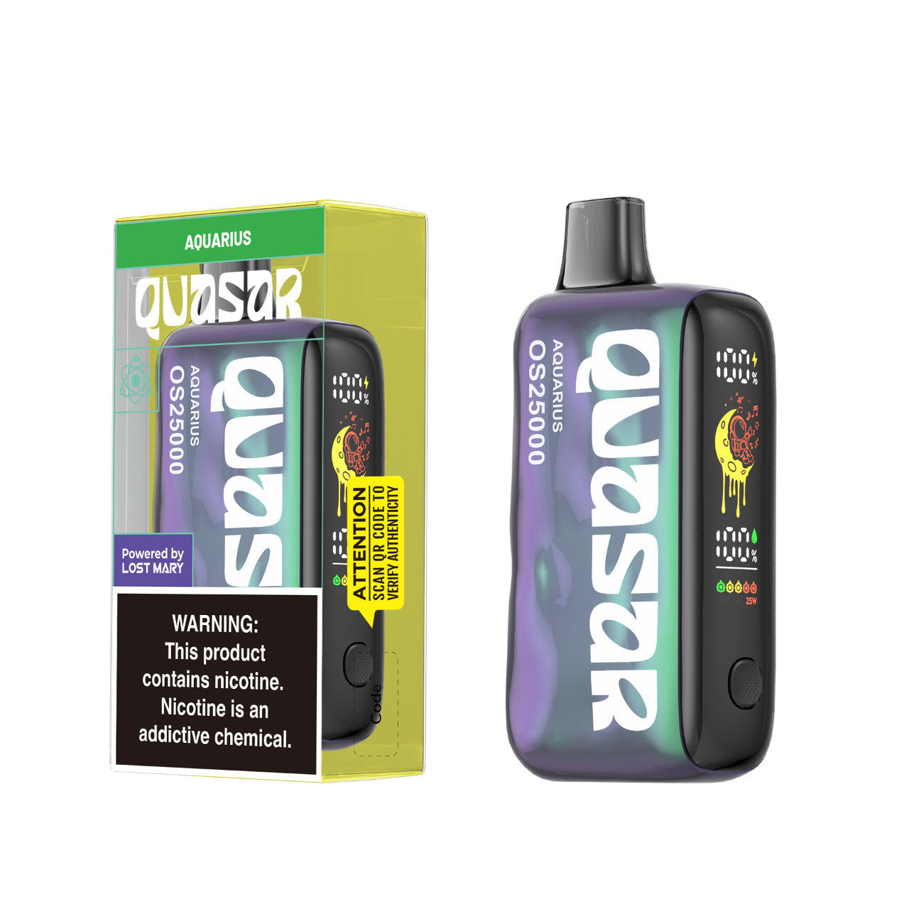 Virgo Mint Quasar OS25000 Disposable Vape