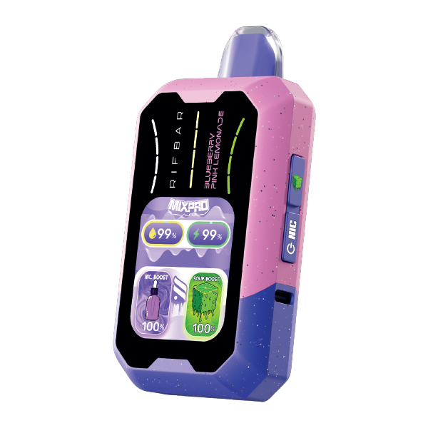 Blueberry Pink Lemonade RifBar MixPro 40K Disposable Vape