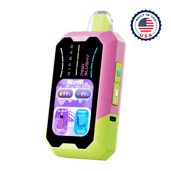 Pink Slushy RifBar MixPro 40K Disposable Vape