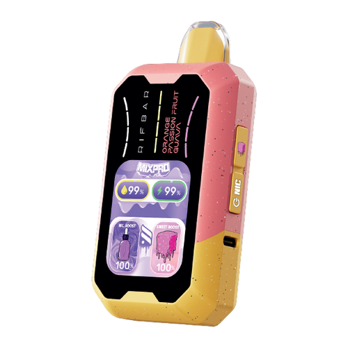 Orange Passion Fruit Guava RifBar MixPro 40K Disposable Vape