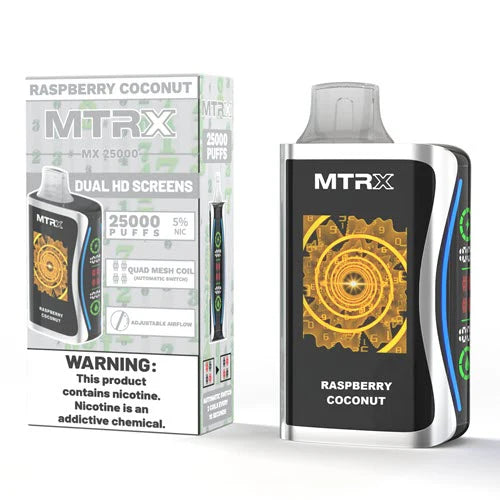 RASPBERRY COCONUT MTRX MX 25K Disposable Vape