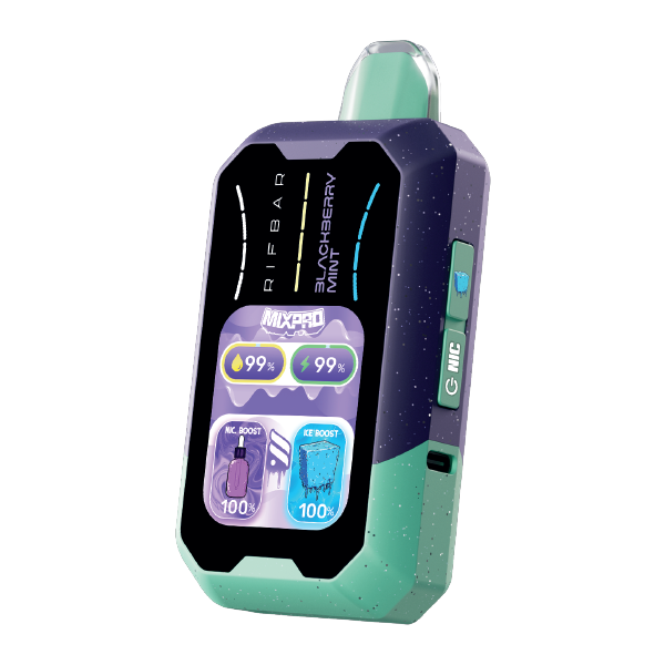 Blackberry Mint RifBar MixPro 40K Disposable Vape