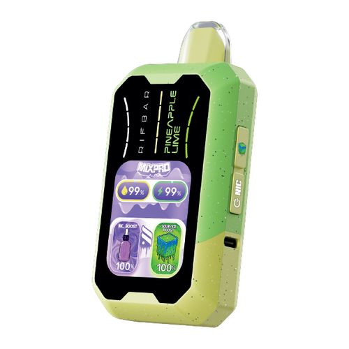Pineapple Lime RifBar MixPro 40K Disposable Vape