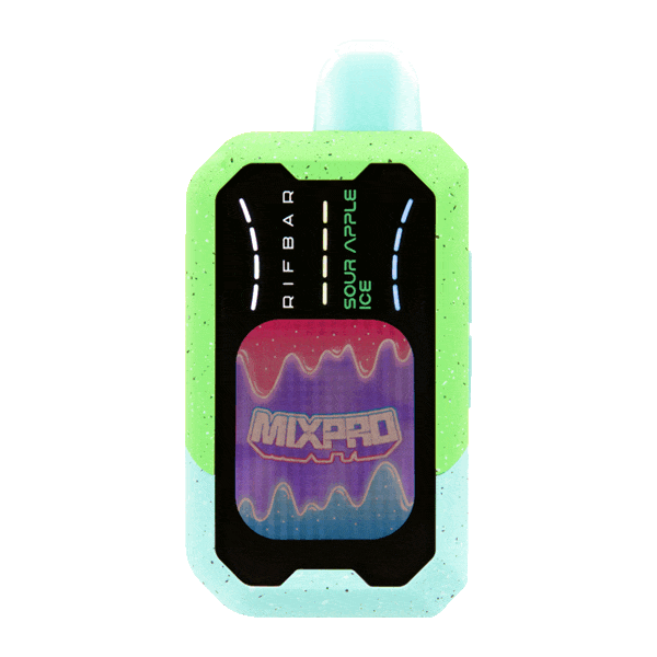 Sour Apple Ice RifBar MixPro 40K Disposable Vape