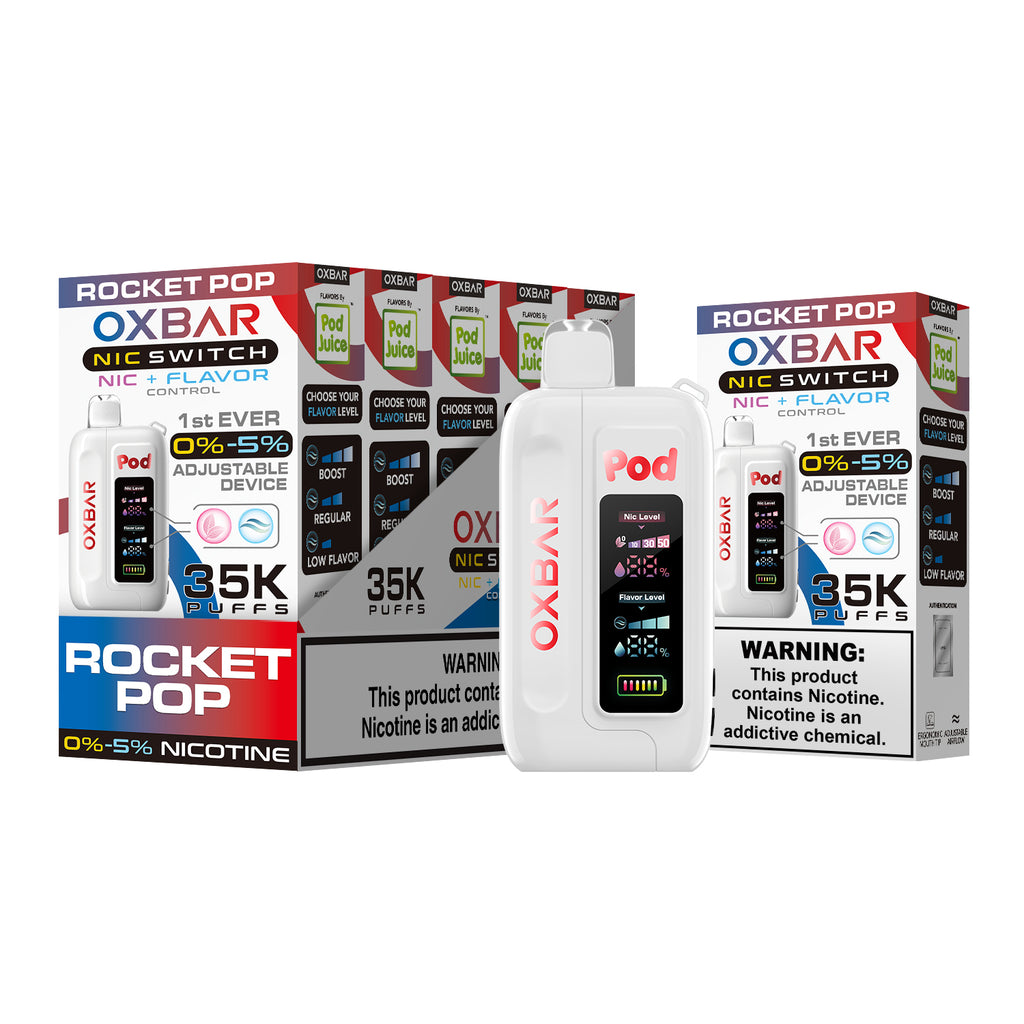 OXBAR x Pod Juice Nic Switch 35K Disposable Vape Pod