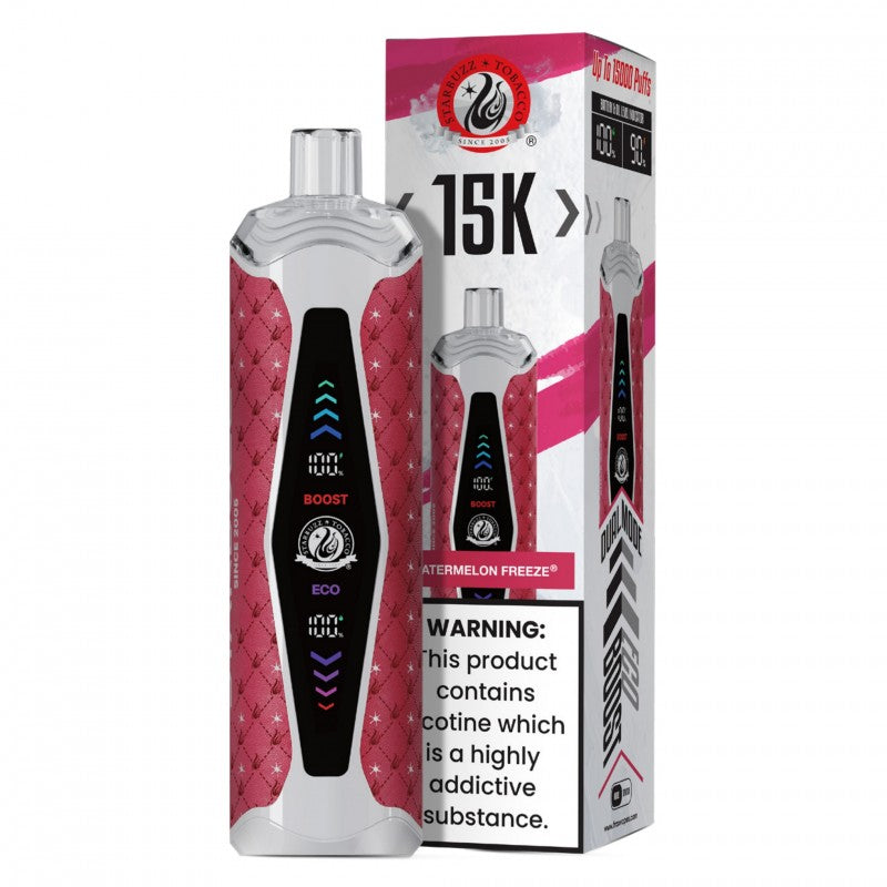 Watermelon Freeze Starbuzz Super Max 15K Disposable Vape