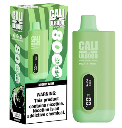 Spearmint Cali UL8000 Disposable Vape Pod
