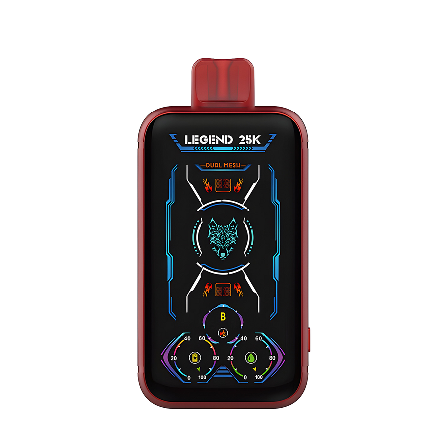 Blue Power Watermelon Lucky Wolf Legend 25K Disposable Vape Pod