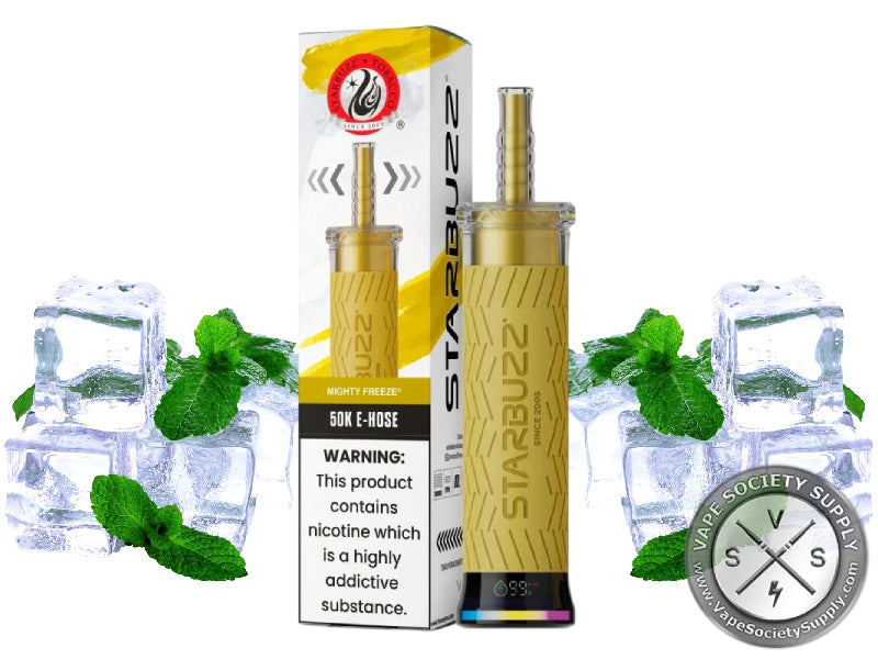 Mighty Freeze Starbuzz E-Hose 50K Disposable Vape