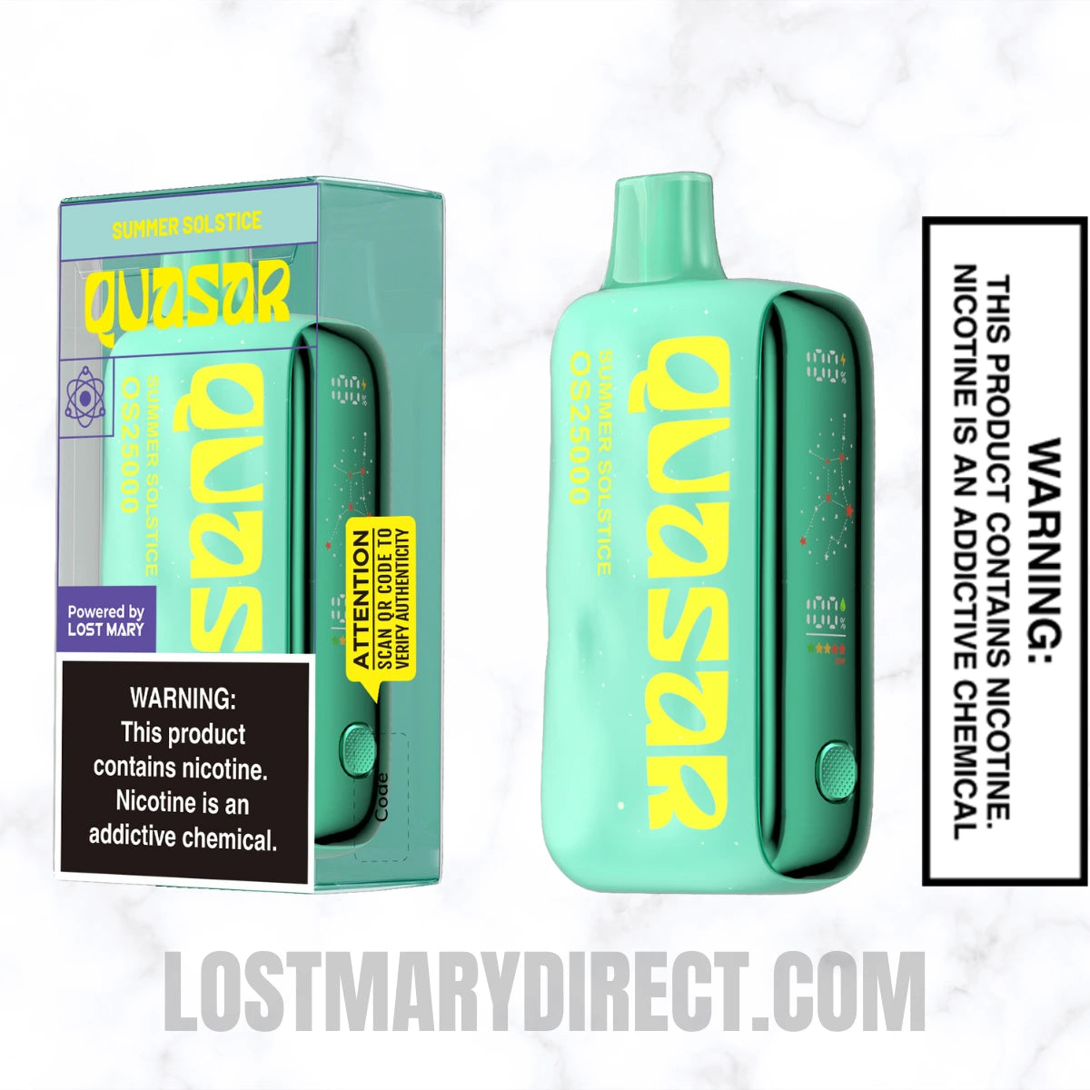 Summer Solstice Quasar OS25000 Disposable Vape